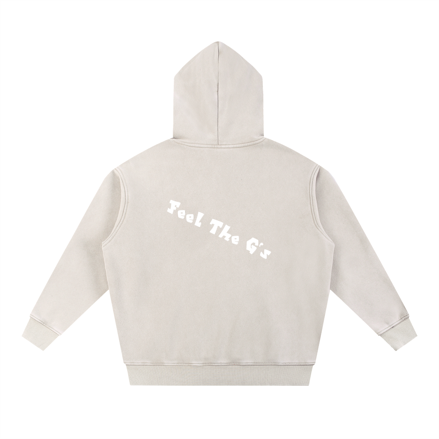 Snow Wash Fleece Oversize Hoodie